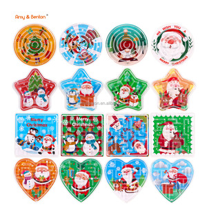Giáng sinh mini Mê Cung trò chơi giáng sinh mặt hàng Quà Tặng bên giveaway Mini Quà Tặng trẻ em ủng hộ đồ chơi - Product Image 1