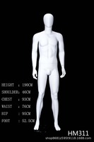 Mannequin Homme Corps Entier avec Tête (Matériau FRP) pour Costumes ; Présentoir pour Vêtements Décontractés Tendance en Vitrines