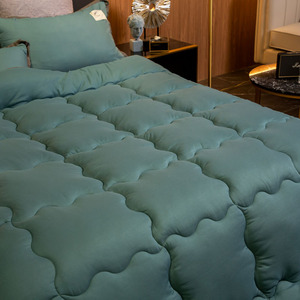 Chăn Vải Cotton Màu Xanh Lá Cỡ Lớn Cỡ Lớn 300gsm Nhà 100% Cotton, Vải Polyester Khách Sạn 3-15 Ngày Khâu 300 GSM ISO9001 - Product Image 4