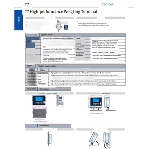 VEIDT - Sistema de Pesaje para Controlador American Transcell Transmission T7, Dispositivo T7-1920, T7-2000, Instrumento de Visualización T7-2120, T7 High Pr - Product Image 3