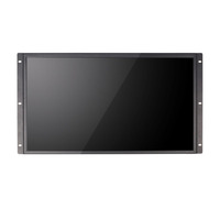 Écran industriel tactile capacitif TFT LCD Full HD de 23,8 pouces, résolution 1920x1080, affichage à cadre ouvert