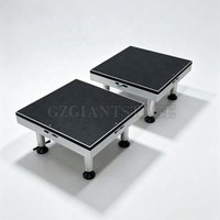 Mini scène modulaire portable en aluminium pour mariage et concert en intérieur et en extérieur
