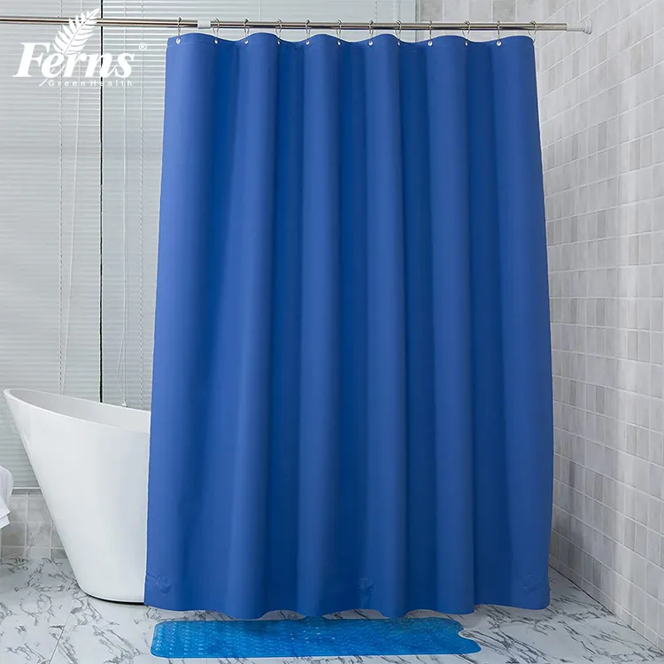 Luxe Imperméable Peva En Plastique Rideau De Douche Doublure Rideaux De Douche pour Salle De Bains