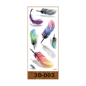 Pegatinas <span class=keywords><strong>de</strong></span> tatuaje temporal para mujeres y adultos, serie 3D <span class=keywords><strong>de</strong></span> colores brillantes, pegatinas realistas para el Día <span class=keywords><strong>de</strong></span> San Valentín, mariposa y <span class=keywords><strong>rosas</strong></span> - Product Image 3