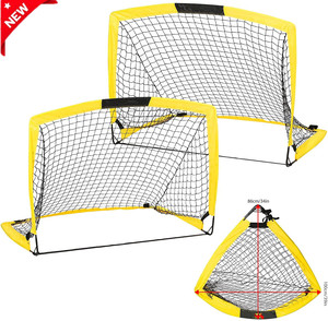 Portería <span class=keywords><strong>de</strong></span> fútbol emergente grande para niños, portería <span class=keywords><strong>de</strong></span> fútbol plegable para niños, portería <span class=keywords><strong>de</strong></span> fútbol duradera para práctica <span class=keywords><strong>de</strong></span> fútbol - Product Image 1