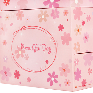Joyero de música de sirena rosa de 7 pulgadas de lujo Ever Bright, bonito regalo de madera para niñas HECHO DE MDF - Product Image 4