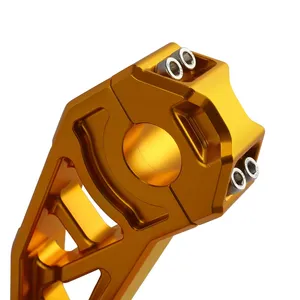 XF160746-5-J 10 "Guidon <span class=keywords><strong>Riser</strong></span> 1" Bar Clamp Fit pour Harley Softail <span class=keywords><strong>Dyna</strong></span> Modèles 99-17 - Product Image 2