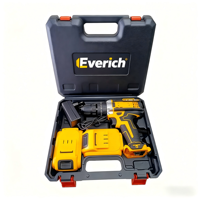 Ensemble de perceuse électrique sans fil 2502, vitesse variable, batterie au lithium 12V, machine sans fil, outil électrique professionnel, kit de perceuse