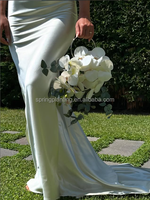Bouquet de mariage portable haut de gamme blanc au design unique et élégant pour la plantation printanière - Décorations de mariage