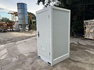 Toilettes portables d'extérieur avec structure en acier galvanisé pour utilisation en parc, toilettes mobiles préfabriquées avec installation facile - Product Image 4