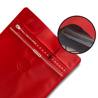 Sachets plats réutilisables pour grains de café en gros avec valve 500g 1kg Sachet en aluminium pour café et thé