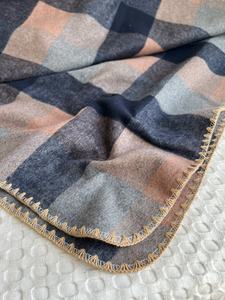DaiRui 100% Plaid Heavyweight Wool Throw Blanket Parfait pour le <span class=keywords><strong>camping</strong></span>, la voiture, la maison et la randonnée - Product Image 4