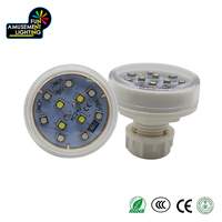 2025 Fun Amusement Éclairage RGB + W Auto LED Point Lights pour Fairground & Carnival Rides E14 AC24V 45MM IP65
