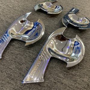 Accesorios de Estilo para Automóviles, Cubiertas Protectoras para Manijas de Puerta de Coche, ABS Cromado - Product Image 2