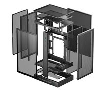 Deepcool Computer Case CH270 Digital mendukung mini-itx/micro-atx Gaming PC Case