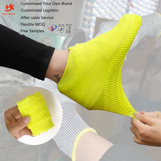 New Product Outdoor Shoes Protectors Reusable Rain Boots Waterproof Shoe Covers