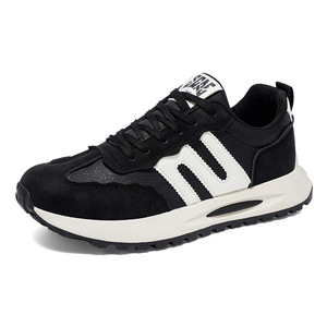 Classic Casual Shoes Men Suede <b>Leather</b> Versatile Wear-resistant Non-slip Sports Low Top <b>Sneakers</b> - Product Image 3