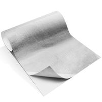 HY Aluminium Foil Fiberglass Cloth Tape Tahan Suhu Tinggi Tahan Air Pelindung Panas Isolasi Termal
