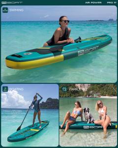 Bán buôn thiết kế mới OEM standup paddleboard Inflatable Board lướt sóng waterplay sup Board làm bền thả khâu Chất liệu SUP - Product Image 6