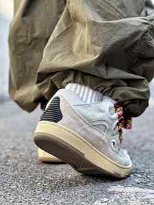 Chaussures de luxe de haute qualité 2024, baskets confortables à lacets, sport Lanvines - Product Image 3