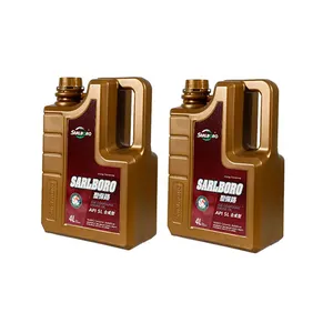 Sarlboro brands-aceite sintético para motor de coche, gasolina 5w40 10w40