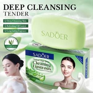 Sabun Pemutih Wangi Susu Mawar Alami SADOER OEM/ODM Grosir Pembersih Mendalam Pengontrol Minyak untuk Wajah dan Tubuh untuk Kulit Berminyak - Product Image 6