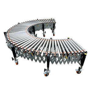 Naili linh hoạt Con lăn hướng dẫn băng tải Powered Telescopic Con lăn băng tải O hình vành đai Powered Con lăn băng tải - Product Image 4