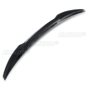 ทาสีคาร์บอน fbier ปีกท้ายรถด้านหลังสปอยเลอร์สำหรับ Audi A4 S4 B9 2017-2021 - Product Image 5