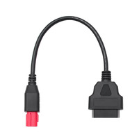 Conector de Diagnóstico para Motocicleta Honda de 6 Pines, Adaptador de Cable OBD2 para Honda OBD 2