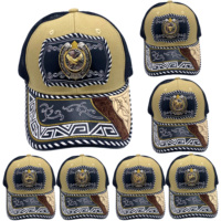 Gorra de Béisbol Unisex con Logo 3D de Metal Occidental, Estilo Casual, Impresión Serigráfica, Cierre a Presión, Moda en Mezclilla, Lona, Jersey y Malla para Exteriores