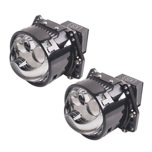 เลนส์ Sanvi LK83 ขนาด 3 นิ้ว แบบ Triple Direct LED สำหรับอัพเกรดไฟหน้า โปรเจคเตอร์แบบ Biled Universal 80w สำหรับรถยนต์ 12v - Product Image 1
