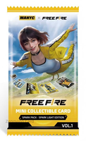 MANYC FF Free Fire Spark Light Edition Vente en gros Édition limitée Cartes à collectionner Jeu de cartes à collectionner Fantasy Battle Game Carte cadeau