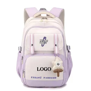 JIANGLIDA özelleştirilmiş mochila escolar sac il kese dos scolaire dökün femme kız için 2024 okul öğrenci sırt çantası okul çantaları