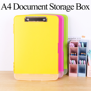 SUNSHING Bulk Document Case with Hinged Lid Stackable Design File Organiser Magazine Photo Protector Cases with Snap-Tight Latch - Product Image 1