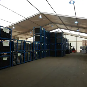 Tenda di alluminio resistente di stoccaggio del magazzino delle tende all'aperto della struttura industriale di grande dimensione per stoccaggio industriale