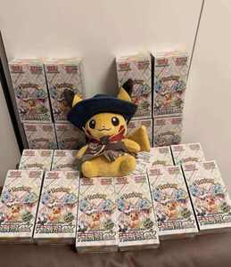 Version japonaise SV8a Terastal Festival Booster Box Eevee Evolution TCG <span class=keywords><strong>Jeu</strong></span> <span class=keywords><strong>de</strong></span> cartes à collectionner - Product Image 1