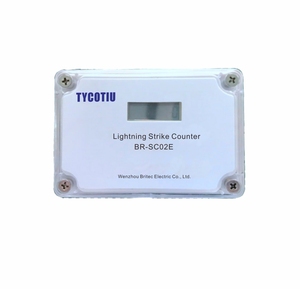 Contatore di scariche atmosferiche BR-SC02E 3P SPD, protezione contro le sovratensioni, contatore elettronico di scariche atmosferiche - Product Image 2