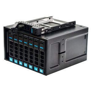 Kotak Ekspansi Penyimpanan Desktop Antarmuka Internal 8-Bay Hot Swappable SSD Cage HY-8WR 8643 - Product Image 6