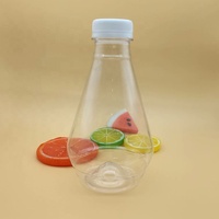 Bouteille de boisson en plastique jetable bouteille d'eau preuve en plastique enfant en gros 500ml 16oz sérigraphie PET bouteille de jus vis