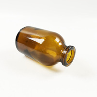 Diffuseur de roseau ambré vide à prix d'usine bouteilles en verre diffuseur de pièce de diffuseur de roseau d'huile de parfum avec boîte de couleur LOGO