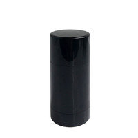 Cosmétiques – Contenant vide transparent rond pour déodorant en gel 30ml 50ml 75ml 15g – Tube torsadé à remplissage par le bas – Vente en gros