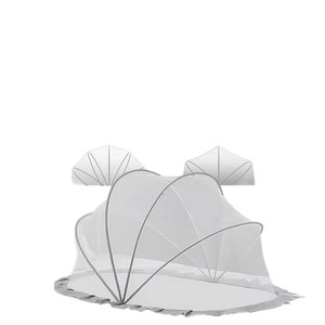 Zanzariera <span class=keywords><strong>per</strong></span> Neonati e <span class=keywords><strong>Bambini</strong></span>, Copertura Completa <span class=keywords><strong>per</strong></span> <span class=keywords><strong>Letto</strong></span>, Design Pieghevole a Yurt, Materiale PET, Personalizzabile - Product Image 5