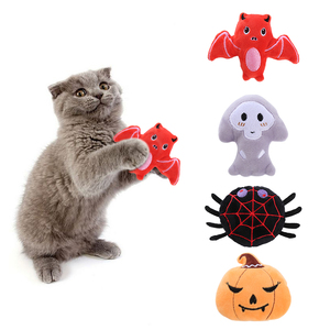 Juguete masticable para gatos relleno de hierba gatera de Halloween de fábrica, producto para mascotas - Product Image 1