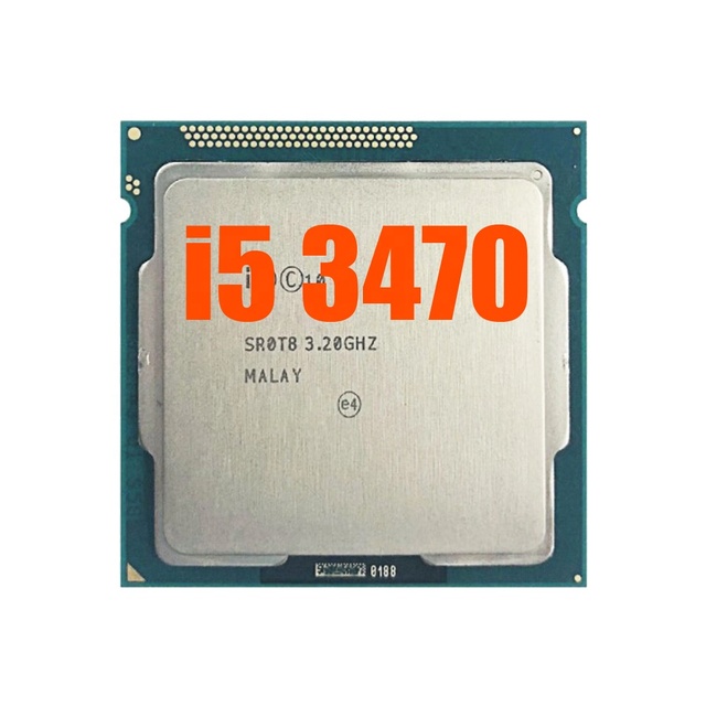 For Intel Core I5-3470 I5 3470 3.2 GHz Used Quad-Core CPU Processor 6M 77W LGA 1155