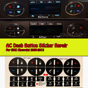 Repuesto de Control de Clima, Piezas Interiores, Adhesivo para Botón de Aire Acondicionado en el Tablero para Tahoe, Suburban, Avalanche, Silverado, Yukon - Product Image 1