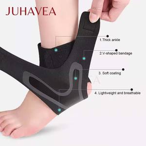 Soporte de Tobillo, Tobillera de Compresión Elástica, Manga para Esguince de Pie para Deportes, Protección, Artritis, Tendinitis de Aquiles, Recuperación - Product Image 3