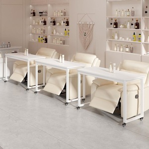 Mesa de Manicura Móvil con Ruedas para Salón de Belleza, Mesa de Manicura de Una Sola Capa en Venta al por Mayor - Product Image 3