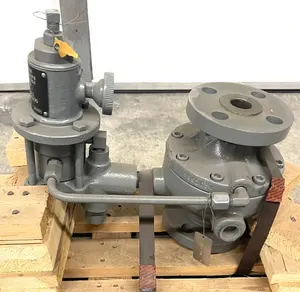 Régulateur de pression proportionnel Emerson Fisher 310A monté sur châssis pour gaz combustible chinois, en aluminium/acier inoxydable - Product Image 2