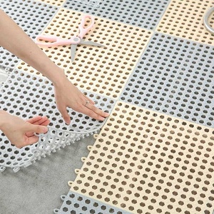 Alfombrilla combinada de empalme para Hotel, alfombrilla de pie de plástico de PVC para lavarse las manos, baño, impermeable, impermeable, antideslizante, Ma - Product Image 2
