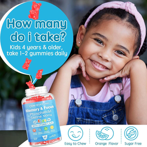 Gomitas de Fosfatidilserina 100mg con Vitamina C <span class=keywords><strong>y</strong></span> D3 <span class=keywords><strong>para</strong></span> Niños, Suplemento <span class=keywords><strong>para</strong></span> <span class=keywords><strong>la</strong></span> <span class=keywords><strong>Memoria</strong></span> <span class=keywords><strong>y</strong></span> el Enfoque, Aumenta <span class=keywords><strong>la</strong></span> Atención <span class=keywords><strong>y</strong></span> <span class=keywords><strong>la</strong></span> Concentración - Product Image 3